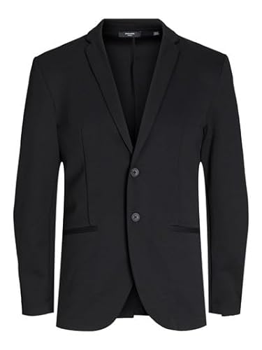JACK & JONES Męska marynarka Jprblabeck Sweat Blazer Sn, czarny, L