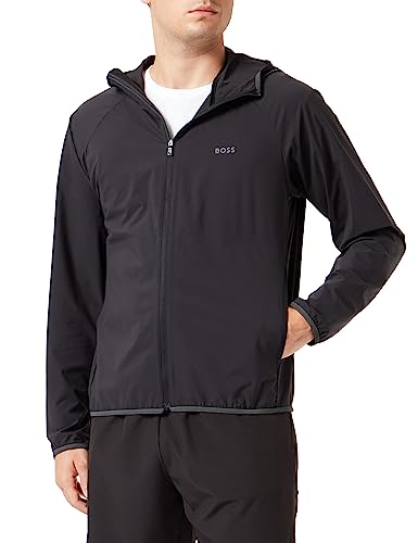 BOSS Męska kurtka outdoorowa J_cush, czarny (Black1), L