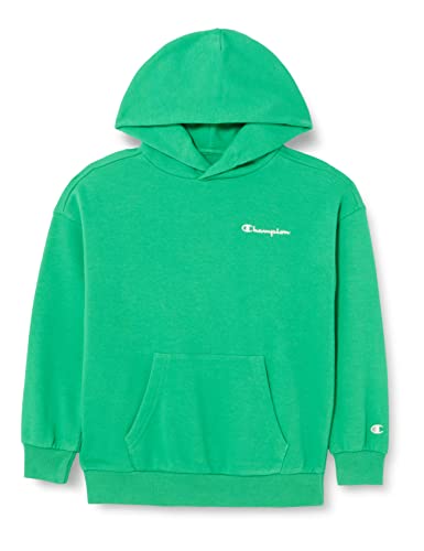 Champion Bluza chłopięca Eco Future Spring Terry Hooded, Verde, 13-14 Lat
