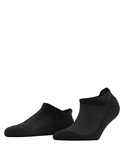 Burlington Kobiety Skarpety do trampek Athleisure W SN Miękki, Oddchający, Szybkoschnący krótkie jednokolorowe 1 Para, Czarny (Black 3000), 35-38