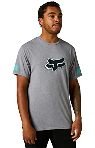 Fox Venz Ss Tech Tee Heather Graphite