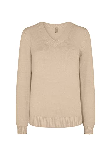 SOYACONCEPT Women's SC-BLISSA sweter damski, piaskowy, rozmiar XXL