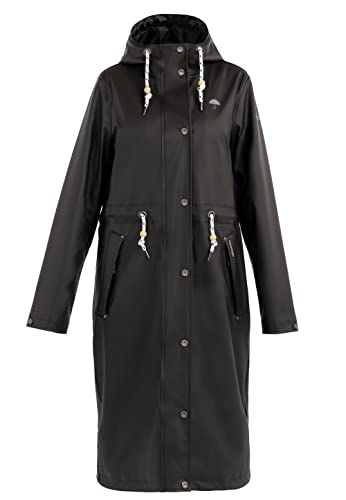 Schmuddelwedda Płaszcz przeciwdeszczowy damski 34324725, czarny, L