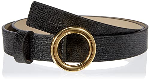 HUGO Damski pasek Lexi 2,5 cm-C pasek, Black2, 85
