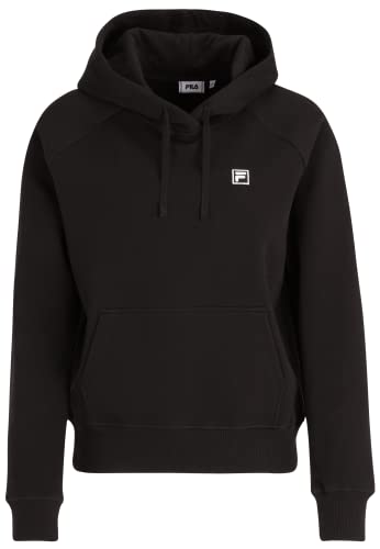 FILA Damska bluza z kapturem Bibinje, czarny, XL