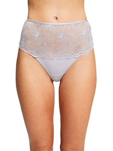 Esprit Seasonal Lace RCS H.w.Stringi z wysokim stanem damskie, Jasnoniebieska lawenda., 34