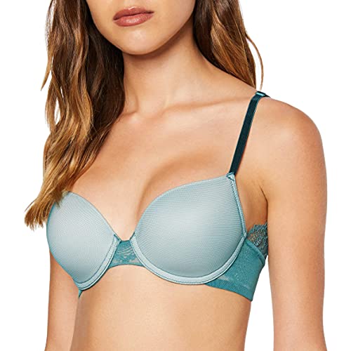 Triumph Biustonosz koronkowy Spotlight WHP z półmiseczkami, Mysterious Green, 75D