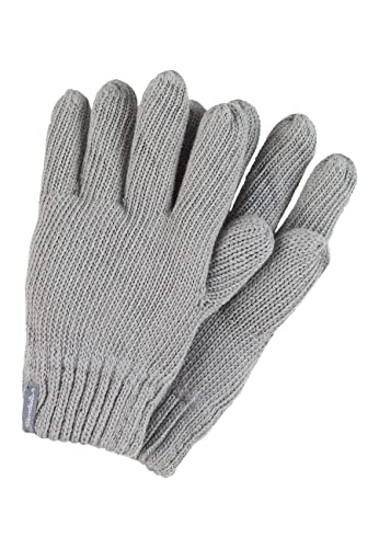 Sterntaler Unisex dziecięce rękawiczki z dzianiny, srebrne melanż, 6