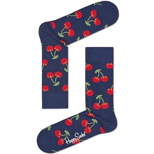 Happy Socks kolorowe i zabawne skarpetki Cherry Sock Rozmiar 41-46