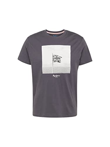 Pepe Jeans Alfred Koszulka męska, Czarny (czarny wyblakły), XS