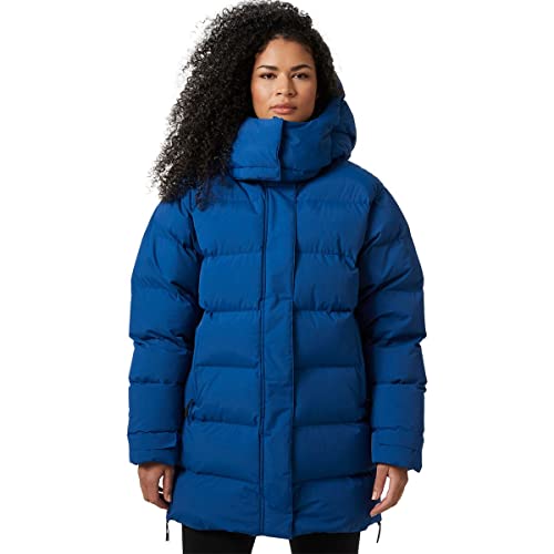 Helly Hansen Damska kurtka Aspire Puffy Parka Wodoodporna Wiatroszczelna Oddychająca, 606 Deep Fjord, XS