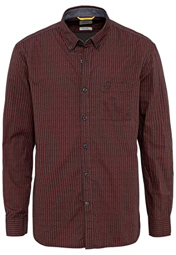 camel active Męska koszula 409114/8S14, czerwona, 6XL