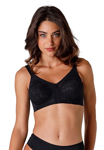 Lovable Damski biustonosz Reggiseno Senza Ferretto Antonella, czarny (004-nero), 80C