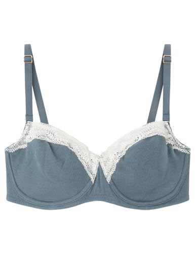 Women'secret Pretty Biustonosz Balconette bawełna Zielony, Zielony, C