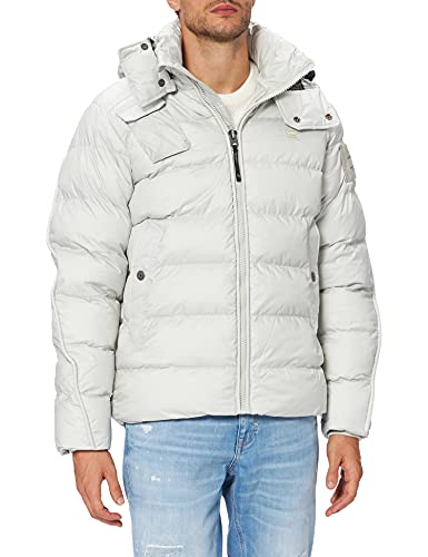 G-STAR RAW G- Whistler Padded Hooded, Kurtka Mężczyźni, Blue (oyster blue B958-C628), S