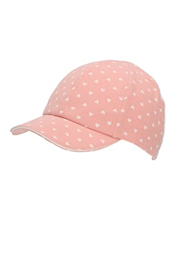 Sterntaler Dziewczęca czapka baseballowa Heart czapka bejsbolowa, delikatny róż, 47