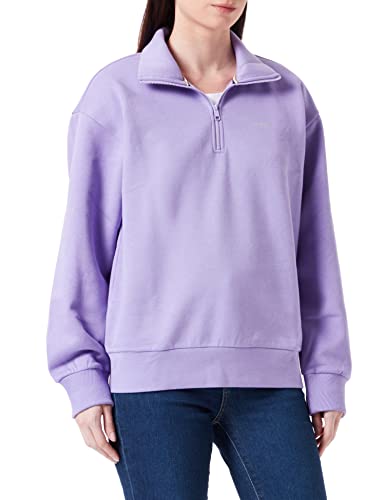 BOSS Bluza damska, jasnofioletowa, XS