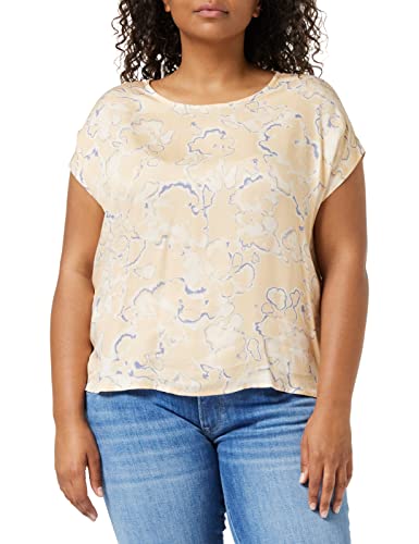 Peppercorn Damska koszulka Cigga Malucca Tee T-Shirt, Ciepły piasek PR, 54