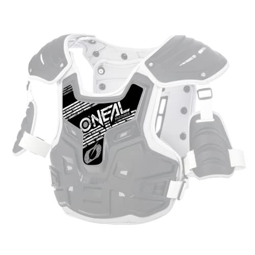 O'NEAL | Protector Spare Part | Motocross Enduro | Trwała naklejka zastępcza dla PXR Stone Shield | Zapasowa naklejka PXR Stone Shield | Czarny Szary | OS