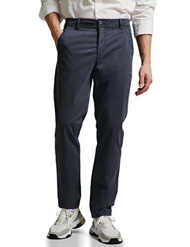 Street One MEN chinosy męskie, niebieski (Deep Sea Blue), 29W / 34L