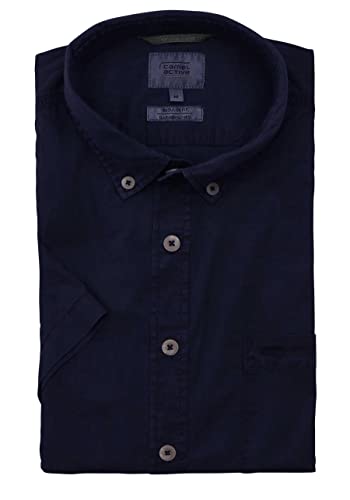 camel active Koszula męska, niebieski (Night Blue), L