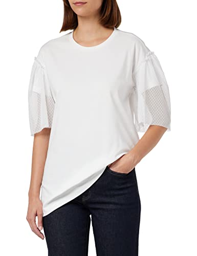 Sisley T-shirt damski, White 101, S