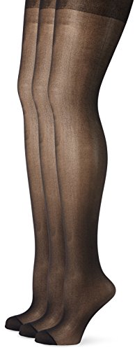 Ulla Popken Rajstopy, 20_DEN Kobiety, Czarny (Schwarz 10), XXL