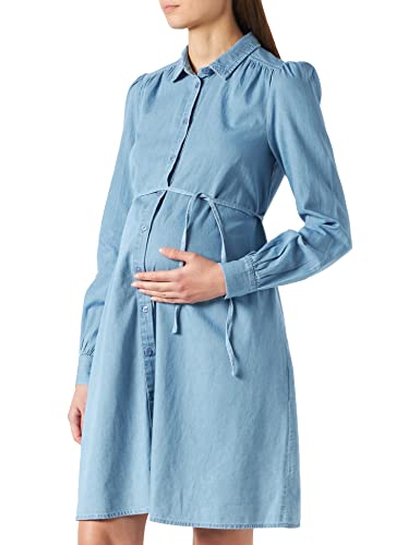 Noppies Damska sukienka Nursing Long Sleeve Kaly, Niebieski kwasowy - P538, 42 PL