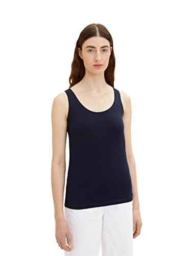 TOM TAILOR Damski Top 1036260, 10668 - Sky Captain Blue, L