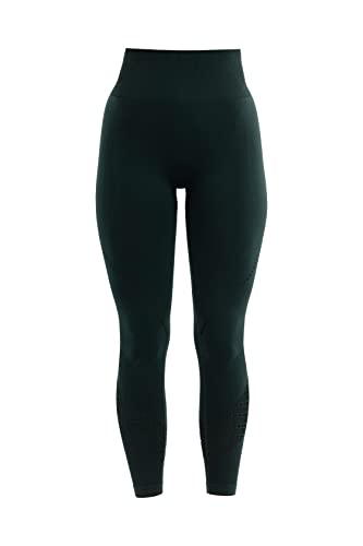 Hootomi Damskie legginsy, ciemnozielone, S, ciemnozielony, S