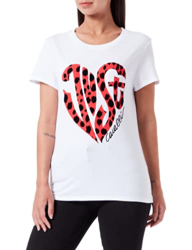 Just Cavalli Koszulka damska, 100 optyczna biel, S