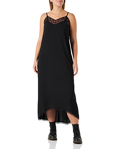 Sisley Damska sukienka 46CVLV02K, czarna 100, 40