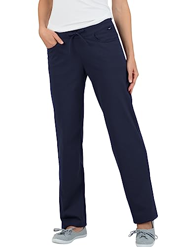 Trigema Damskie spodnie biodrówki Deluxe bawełna, grantowy, M