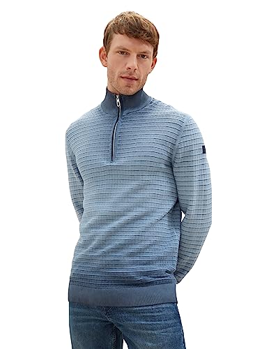 TOM TAILOR sweter męski, 10668 - Sky Captain Blue, XXL