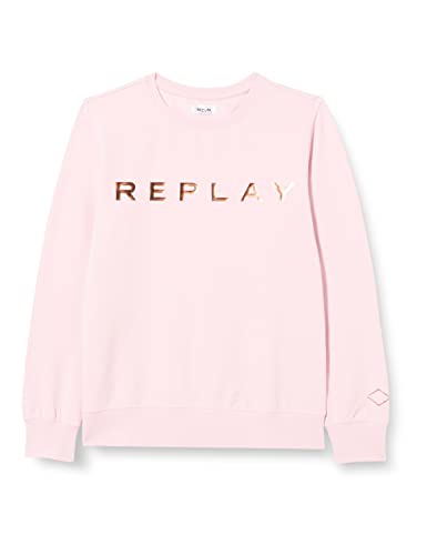 Replay Bluza chłopięca, 369 Dolly Pink, 12 lat