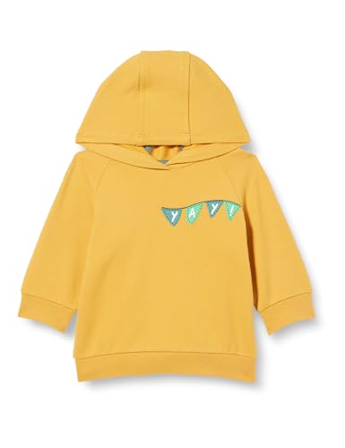 s.Oliver Bluza chłopięca z kapturem, żółty, 62