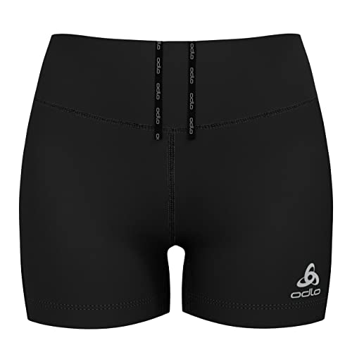 ODLO Damskie spodnie Essential Sprinter Mesh Rajstopy Rajstopy Czarne, XL