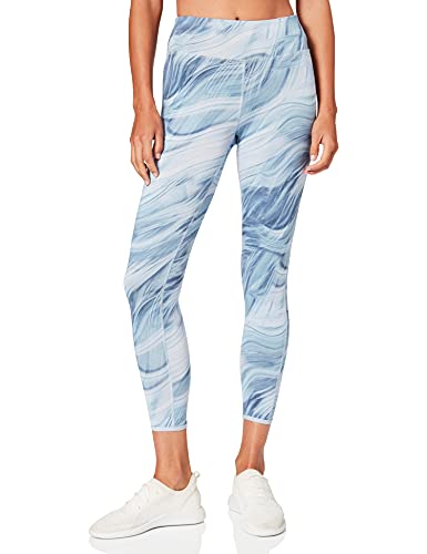 ESPRIT Sports Damskie spodnie treningowe Tight AOP, 437, M