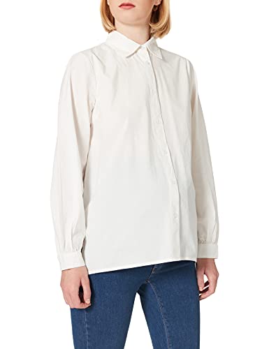 Mama Licious koszula damska MLNANNA L/S Woven Shirt A. NOOS, Bright White, L