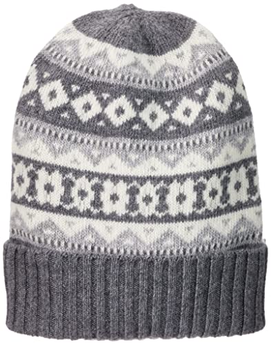 United Colors of Benetton Męska czapka z dzianiny 1244ka003 zestaw akcesoriów zimowych, szara 507, 58