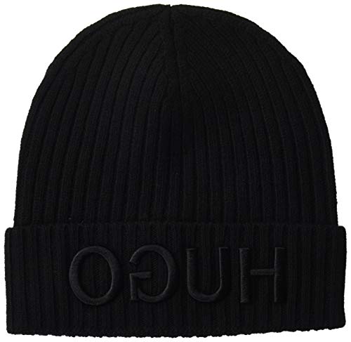 HUGO Męska czapka baseballowa, czarny (Black 001), jeden rozmiar