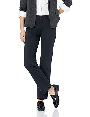 NYDJ Damskie spodnie proste Marilyn, Czarny 2299, 38 PL