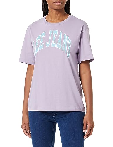 Lee Koszulka damska Crew Neck Tee, liliowy, XS