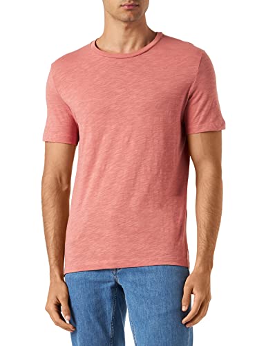 s.Oliver Męski T-shirt z krótkim rękawem, pomarańczowy, XXL, pomarańczowy, XXL