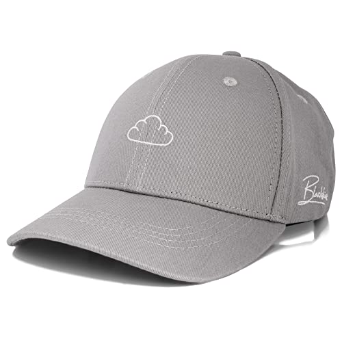 Blackskies Iuno Classic Baseball Cap | Unisex Strapback czapka z dla mężczyzn i kobiet, szary, jeden rozmiar