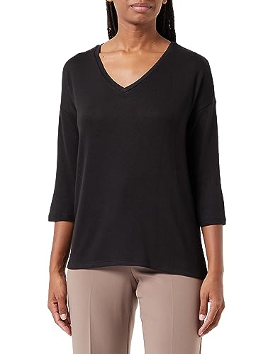 Bestseller A/S VMBRIANNA 3/4 Boo REP sweter damski, czarny, L, Schwarz, L