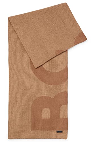 BOSS Szalik męski Lamico, Medium Beige260, jeden rozmiar