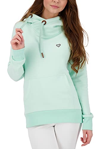 Alife and Kickin damska bluza SarahAK A bluza damska bluza z kapturem bluza sweter sweter XS-XXL, miętowy melanż, miętowy nakrapiany
