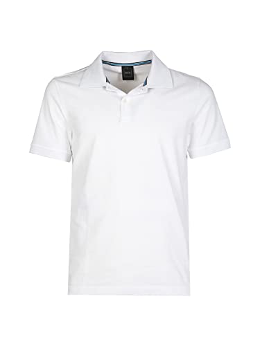 Geox Męska koszulka polo M (DE), biała optyczna, XXXL, optical white, 3XL