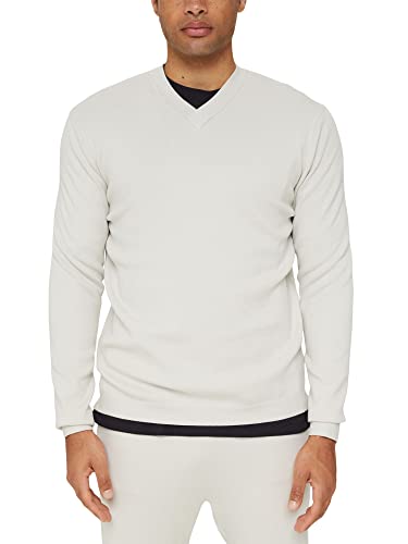 ESPRIT Collection Sweter męski, 040/jasnoszary., S